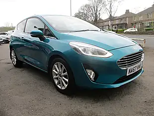 Used 2017 Ford Fiesta Titanium Blue - Interior and Exterior details 3