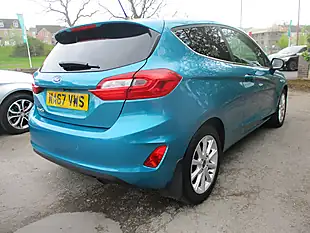 Used 2017 Ford Fiesta Titanium Blue - Interior and Exterior details 5