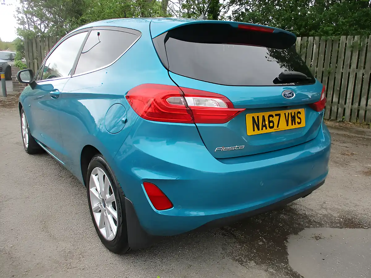 Used 2017 Ford Fiesta Titanium Blue - Interior and Exterior details 7