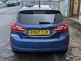 Used 2017 Ford Fiesta Titanium Blue - Interior and Exterior details 11