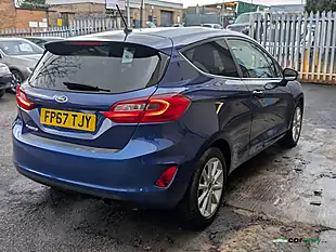 Used 2017 Ford Fiesta Titanium Blue - Interior and Exterior details 14