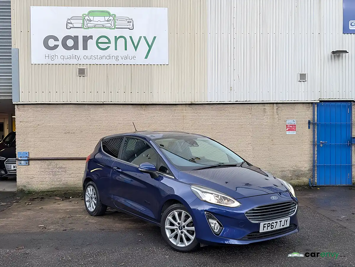 Used 2017 Ford Fiesta Titanium Blue - Interior and Exterior details 2