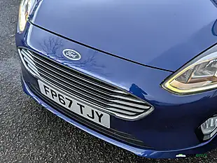 Used 2017 Ford Fiesta Titanium Blue - Interior and Exterior details 5