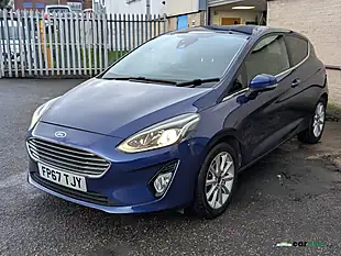 Used 2017 Ford Fiesta Titanium Blue - Interior and Exterior details 7