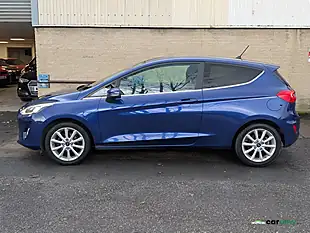 Used 2017 Ford Fiesta Titanium Blue - Interior and Exterior details 8