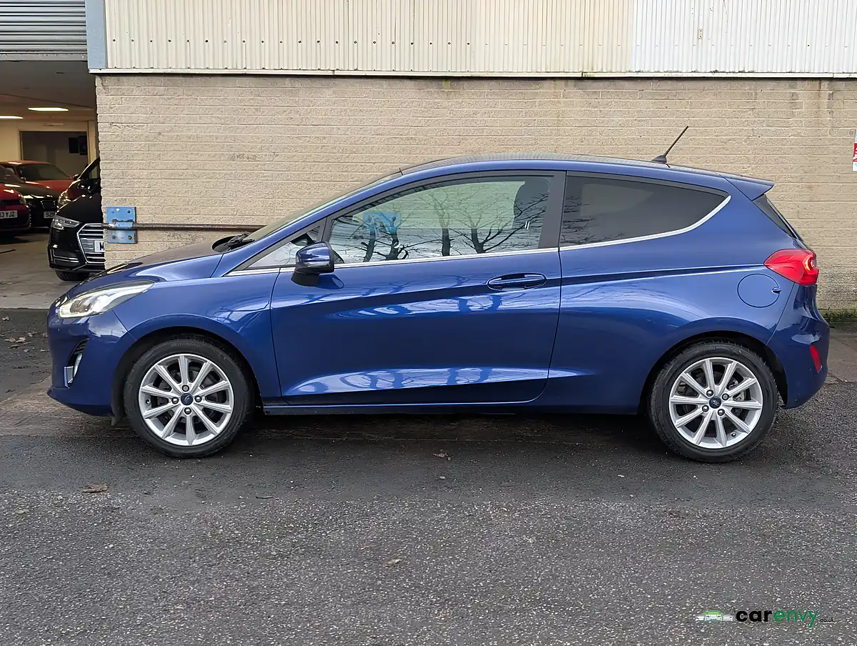Used 2017 Ford Fiesta Titanium Blue - Interior and Exterior details 8
