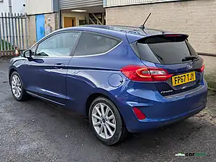 Used 2017 Ford Fiesta Titanium Blue - Interior and Exterior details 9