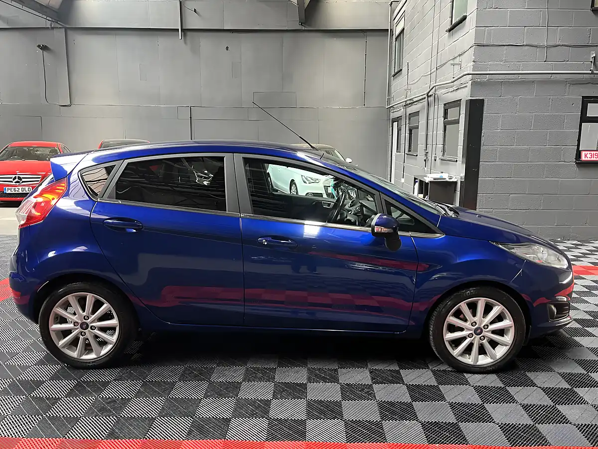 Used 2017 Ford Fiesta Titanium Blue - Interior and Exterior details 3