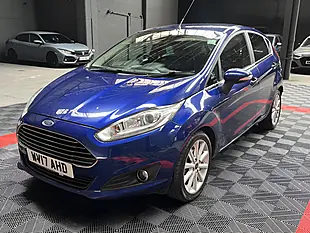 Used 2017 Ford Fiesta Titanium Blue - Interior and Exterior details 4