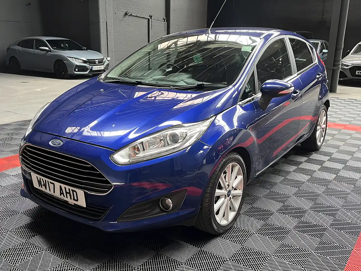 Used 2017 Ford Fiesta Titanium Blue - Interior and Exterior details 4