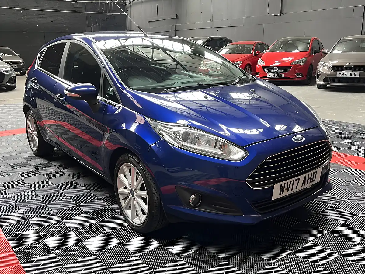 Used 2017 Ford Fiesta Titanium Blue - Interior and Exterior details 5