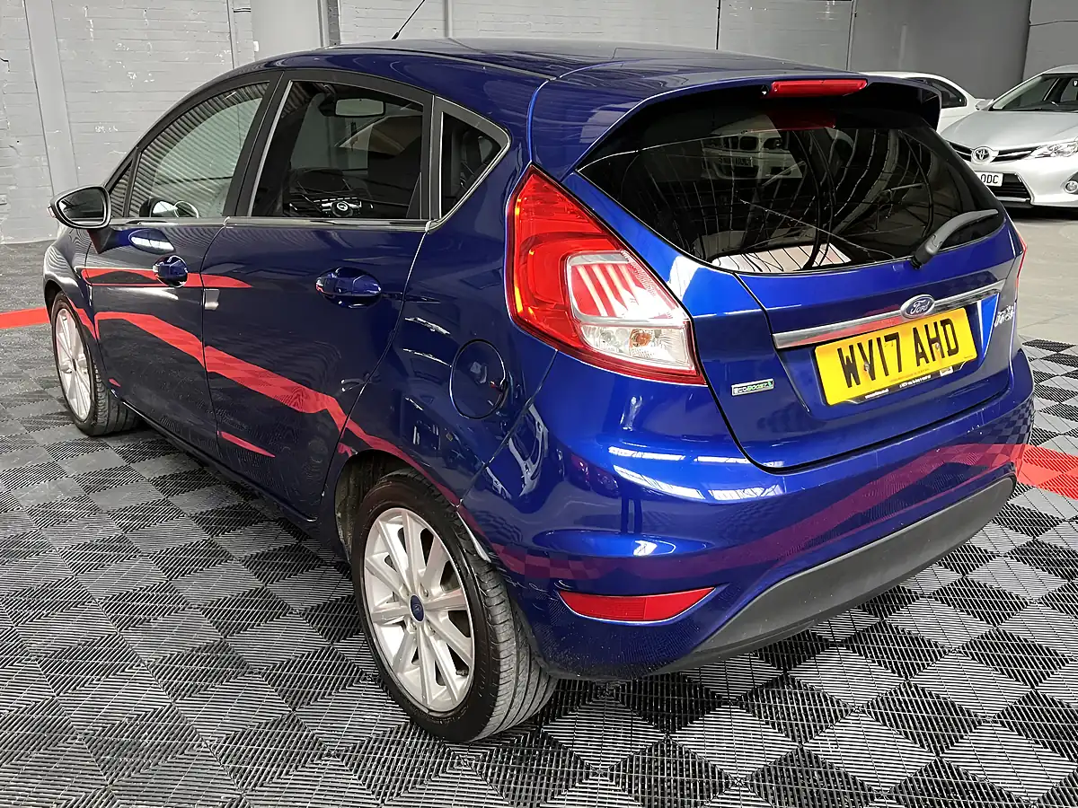 Used 2017 Ford Fiesta Titanium Blue - Interior and Exterior details 6