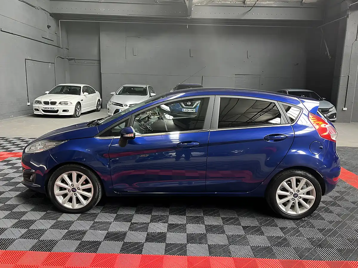 Used 2017 Ford Fiesta Titanium Blue - Interior and Exterior details 8