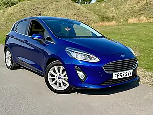 Used 2017 Ford Fiesta Titanium Blue - Interior and Exterior details 11
