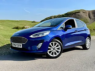 Used 2017 Ford Fiesta Titanium Blue - Interior and Exterior details 4