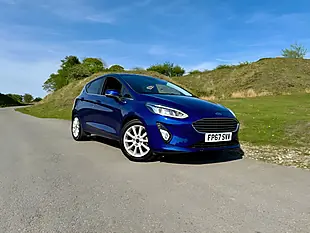 Used 2017 Ford Fiesta Titanium Blue - Interior and Exterior details 6