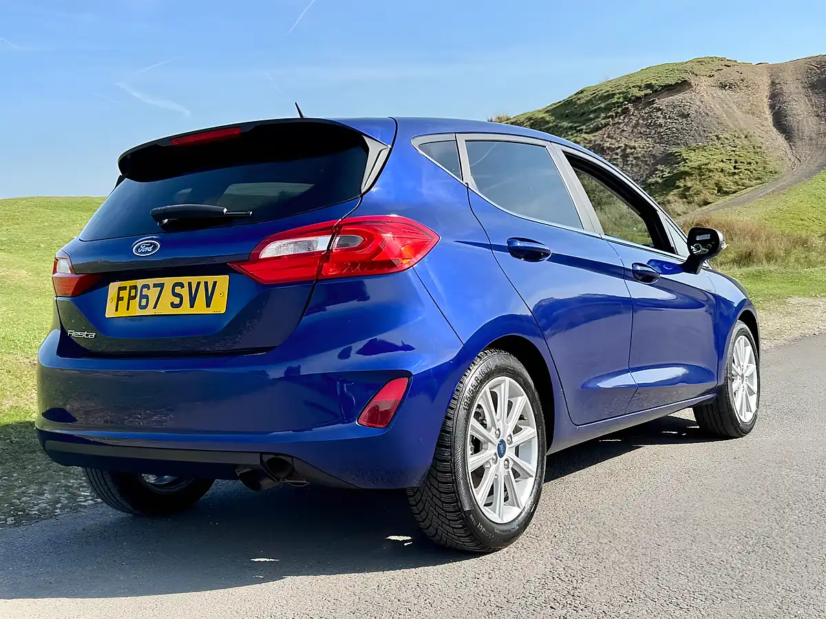 Used 2017 Ford Fiesta Titanium Blue - Interior and Exterior details 9