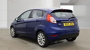 Used 2017 Ford Fiesta Titanium Blue - Interior and Exterior details 3