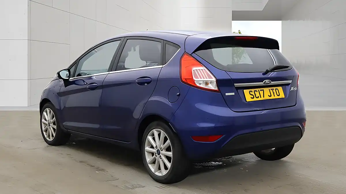 Used 2017 Ford Fiesta Titanium Blue - Interior and Exterior details 3