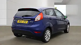Used 2017 Ford Fiesta Titanium Blue - Interior and Exterior details 4