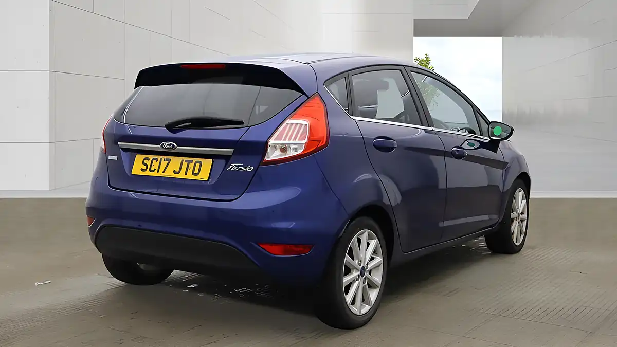 Used 2017 Ford Fiesta Titanium Blue - Interior and Exterior details 4