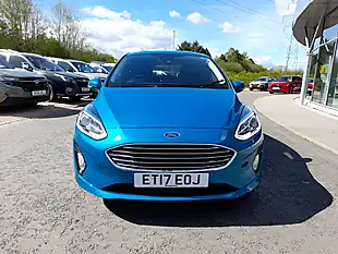 Used 2017 Ford Fiesta Titanium Blue - Interior and Exterior details 2