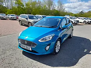 Used 2017 Ford Fiesta Titanium Blue - Interior and Exterior details 3