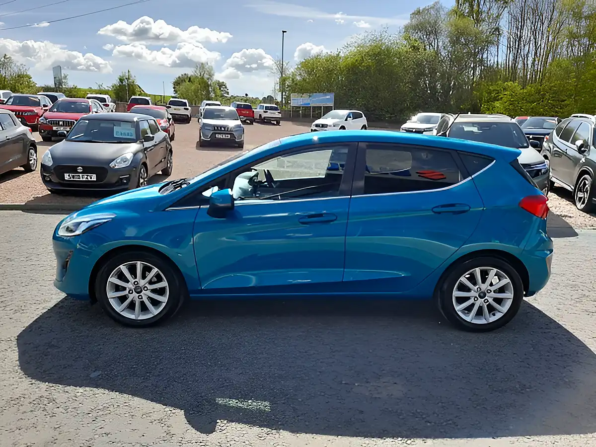 Used 2017 Ford Fiesta Titanium Blue - Interior and Exterior details 4