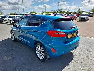 Used 2017 Ford Fiesta Titanium Blue - Interior and Exterior details 5