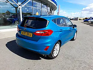 Used 2017 Ford Fiesta Titanium Blue - Interior and Exterior details 9