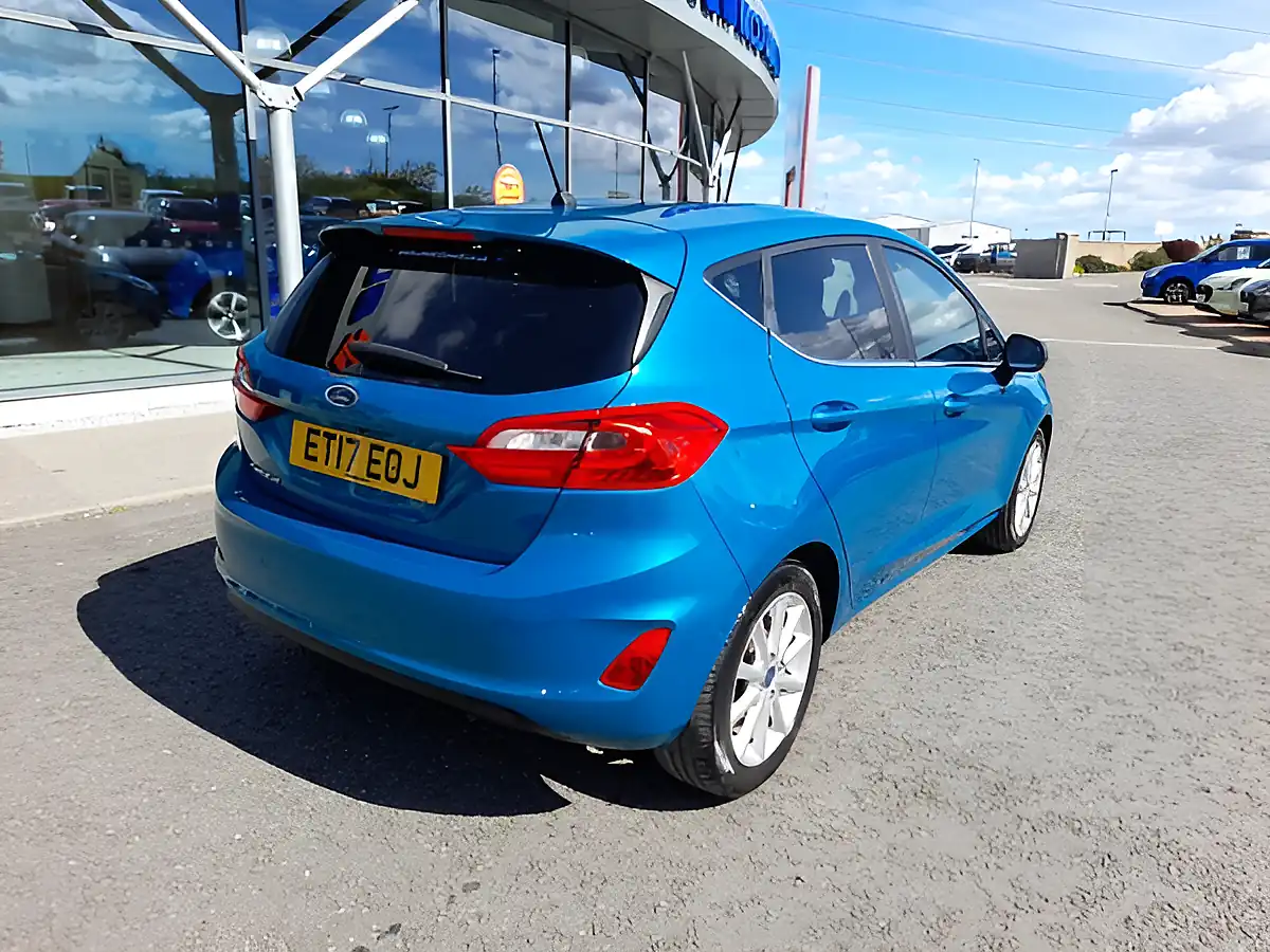 Used 2017 Ford Fiesta Titanium Blue - Interior and Exterior details 9