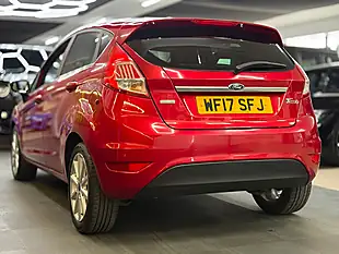Used 2017 Ford Fiesta Titanium Red - Interior and Exterior details 10