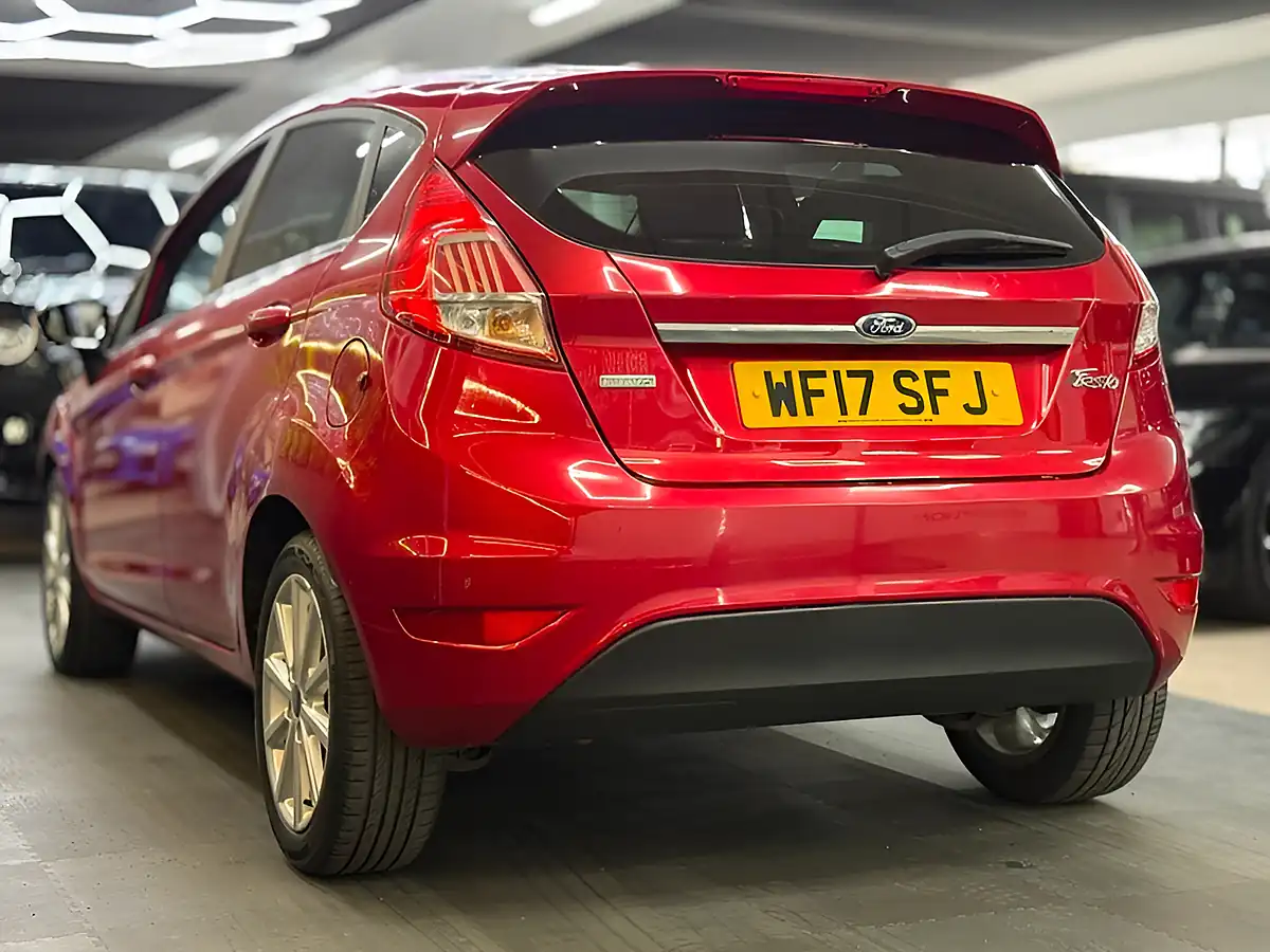 Used 2017 Ford Fiesta Titanium Red - Interior and Exterior details 10