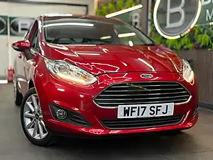 Used 2017 Ford Fiesta Titanium Red - Interior and Exterior details 3
