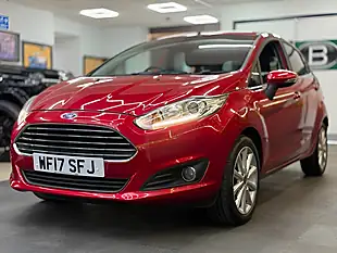 Used 2017 Ford Fiesta Titanium Red - Interior and Exterior details 4