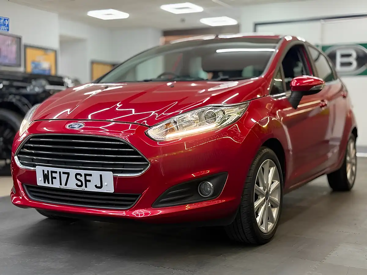 Used 2017 Ford Fiesta Titanium Red - Interior and Exterior details 4
