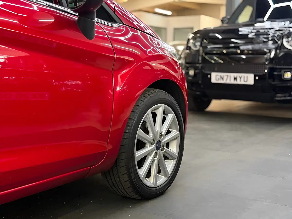 Used 2017 Ford Fiesta Titanium Red - Interior and Exterior details 6