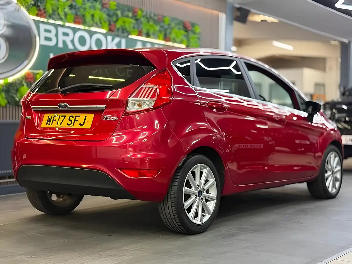 Used 2017 Ford Fiesta Titanium Red - Interior and Exterior details 8