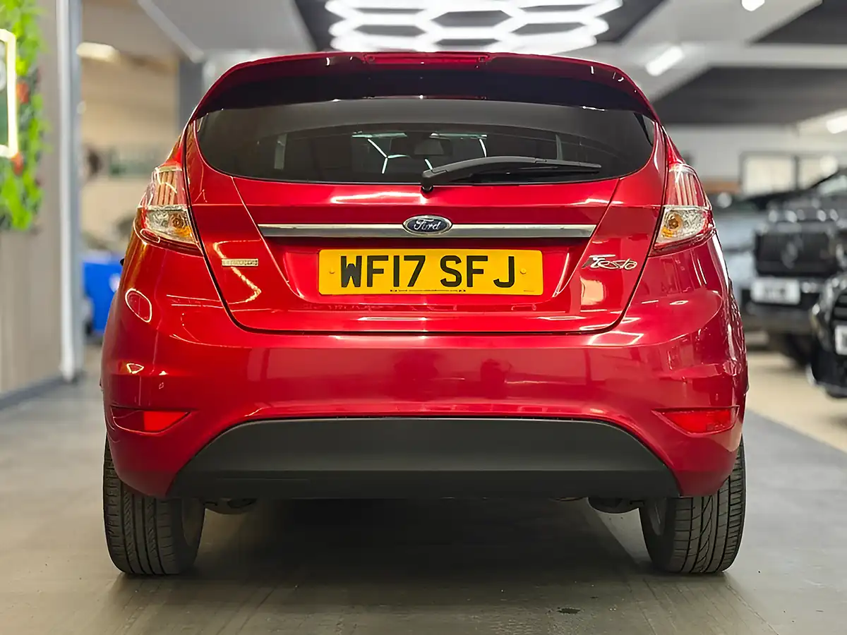 Used 2017 Ford Fiesta Titanium Red - Interior and Exterior details 9