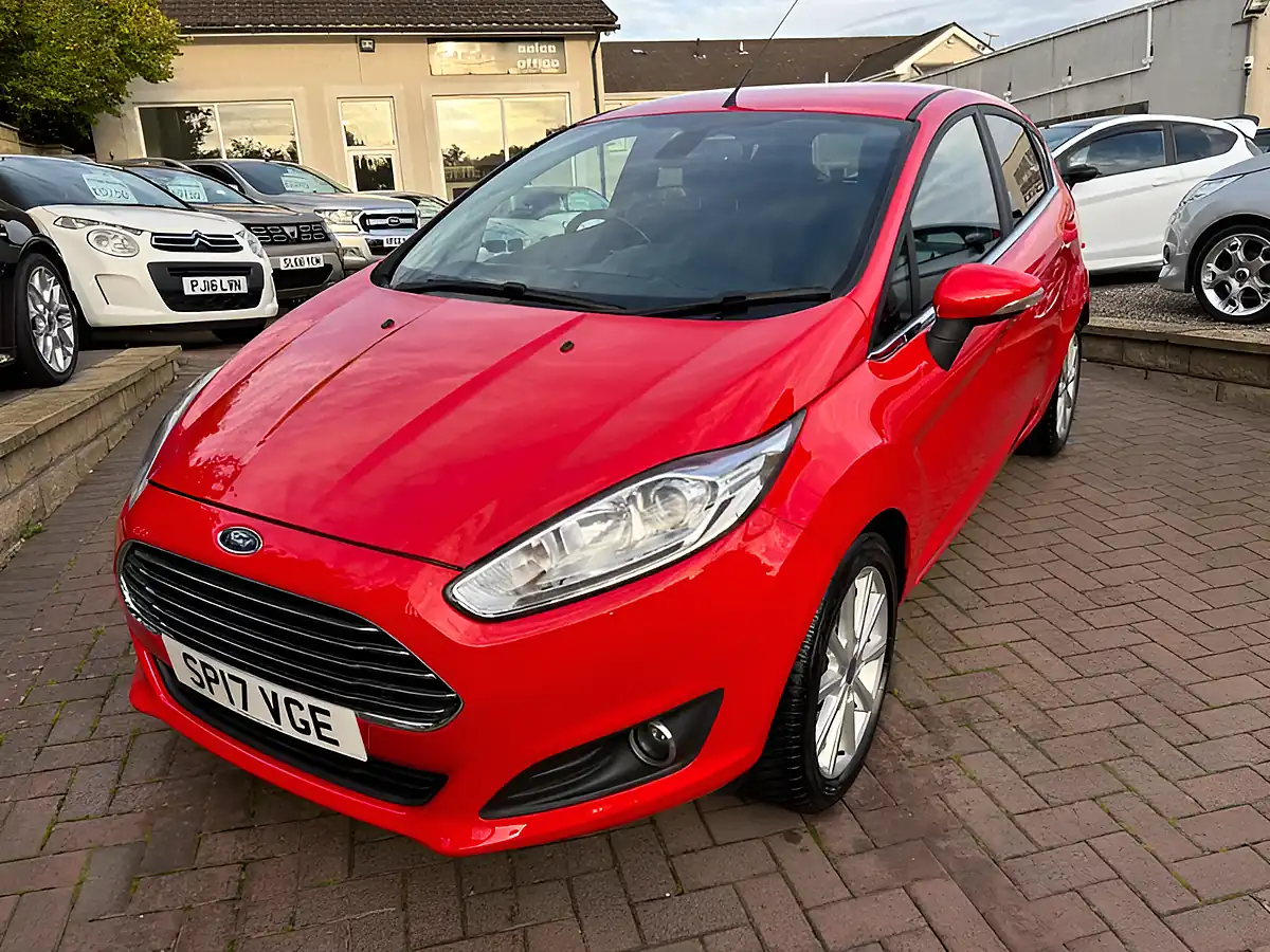 Used 2017 Ford Fiesta Titanium Red - Interior and Exterior details 4
