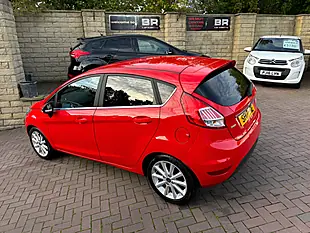 Used 2017 Ford Fiesta Titanium Red - Interior and Exterior details 6
