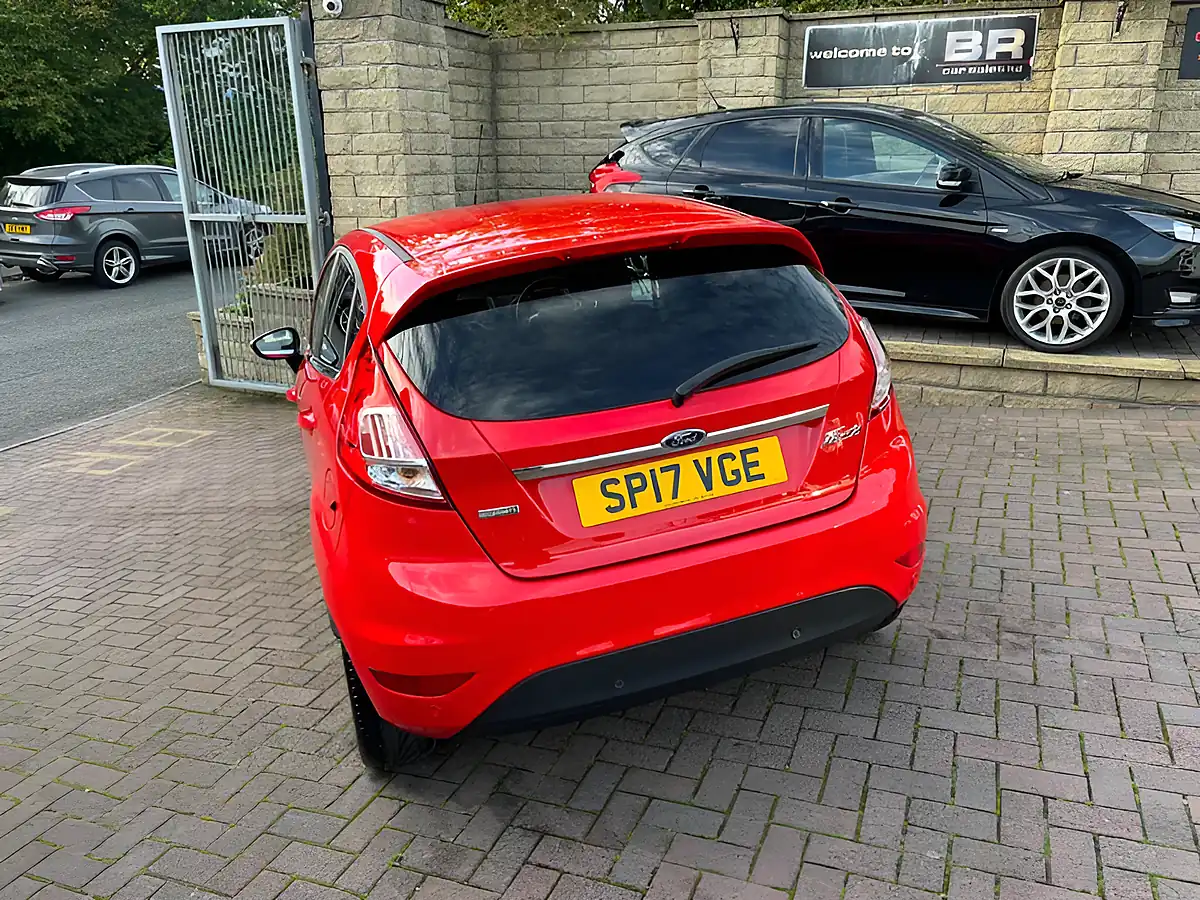 Used 2017 Ford Fiesta Titanium Red - Interior and Exterior details 8