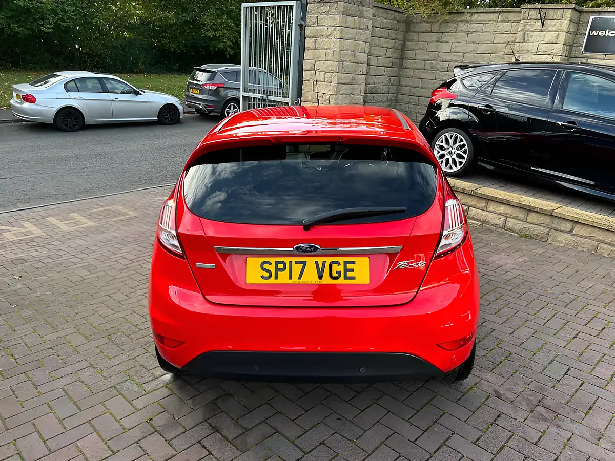 Used 2017 Ford Fiesta Titanium Red - Interior and Exterior details 9