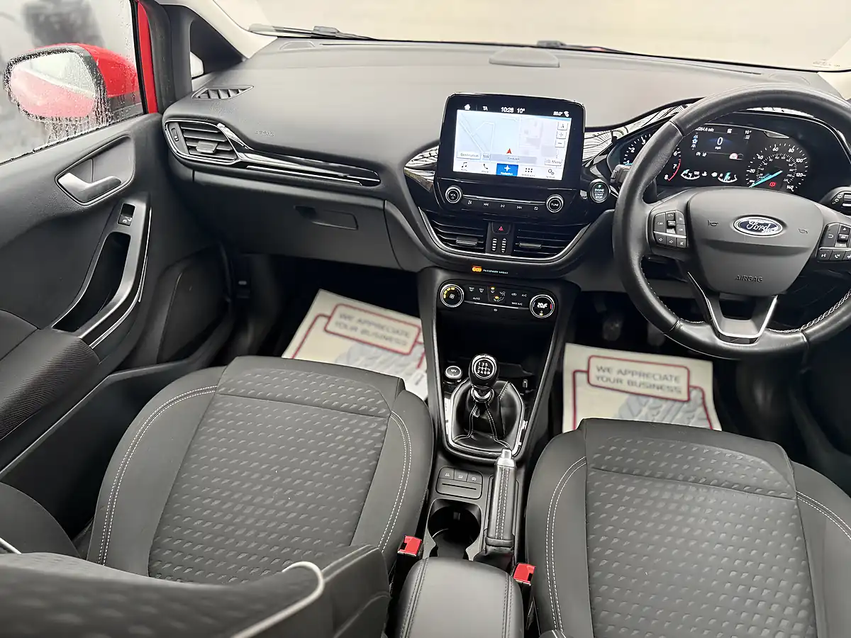 Used 2017 Ford Fiesta Titanium Red - Interior and Exterior details 16