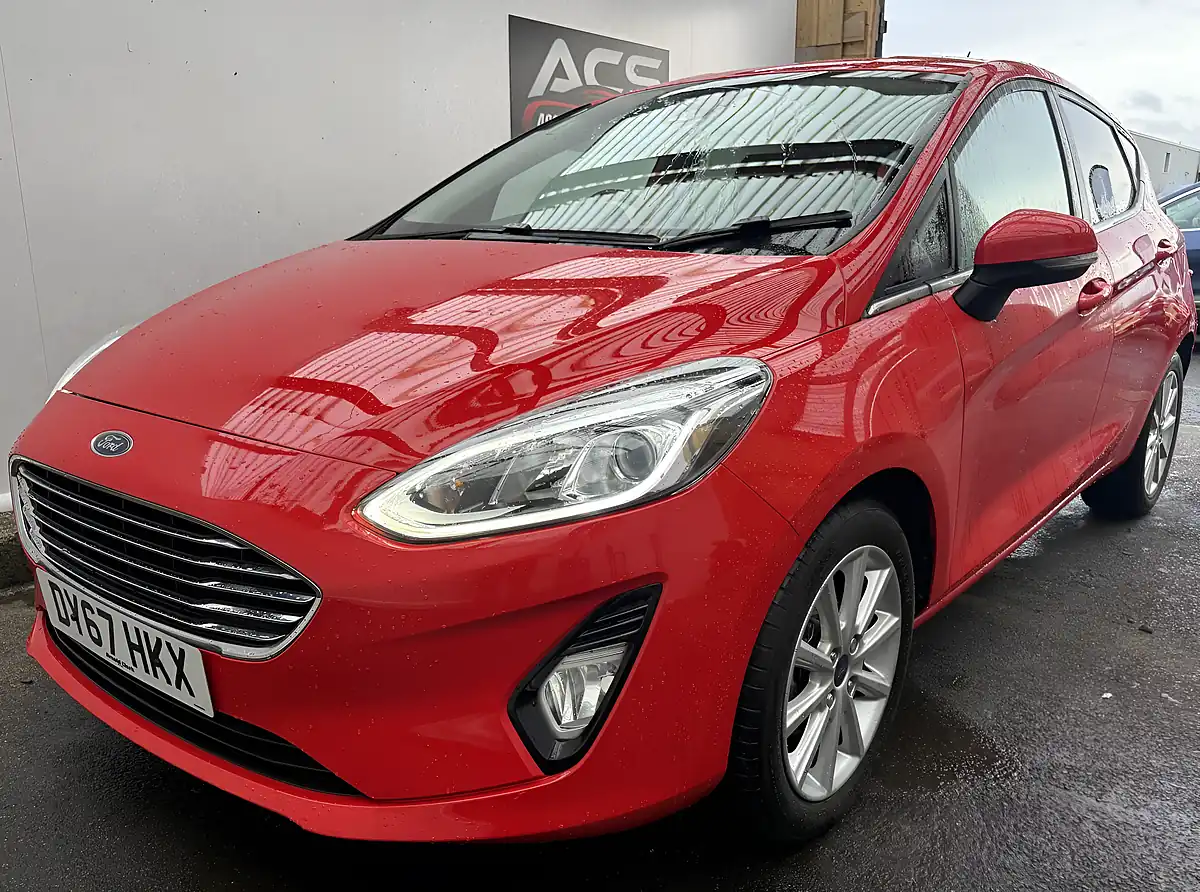 Used 2017 Ford Fiesta Titanium Red - Interior and Exterior details 2
