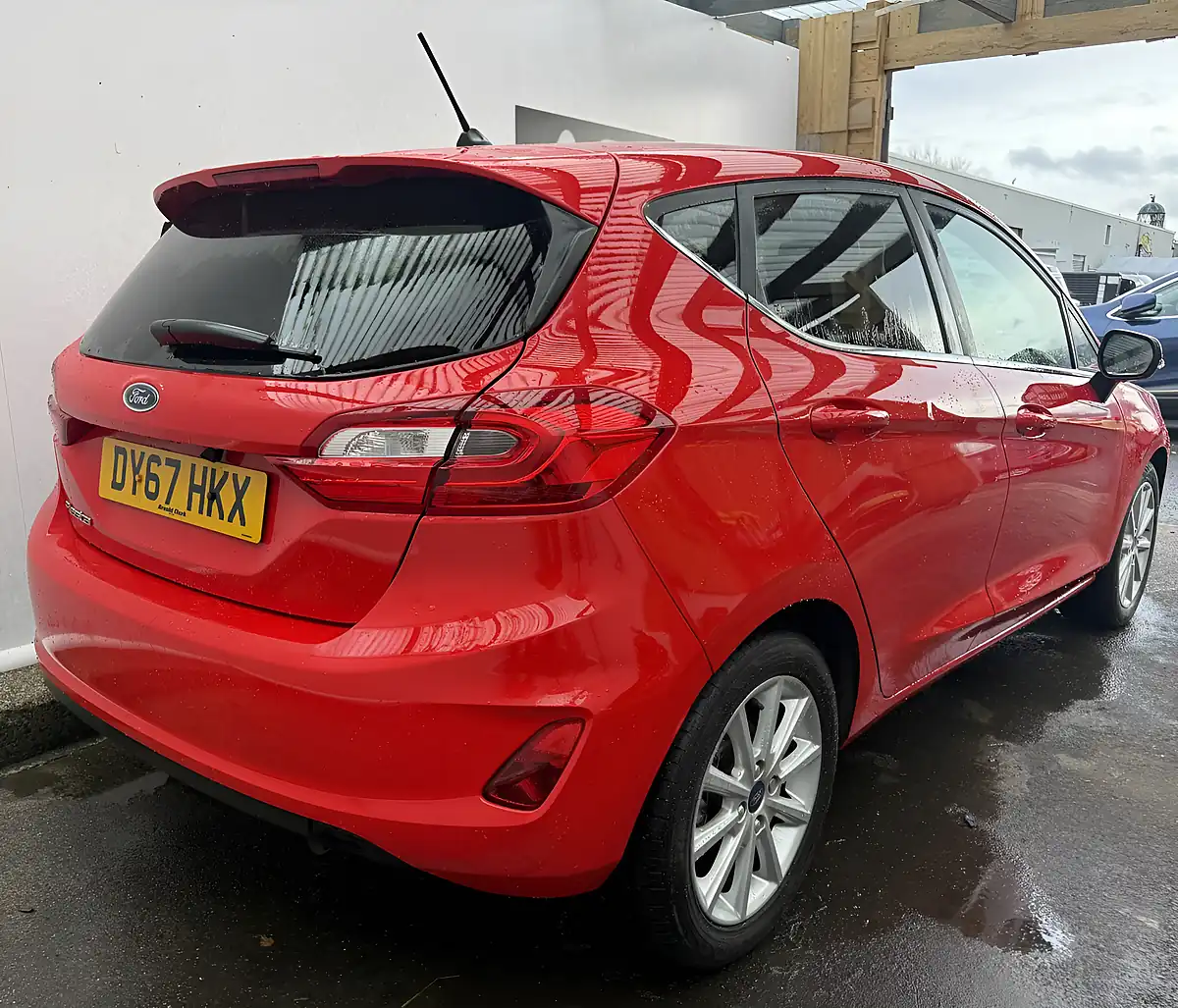 Used 2017 Ford Fiesta Titanium Red - Interior and Exterior details 3