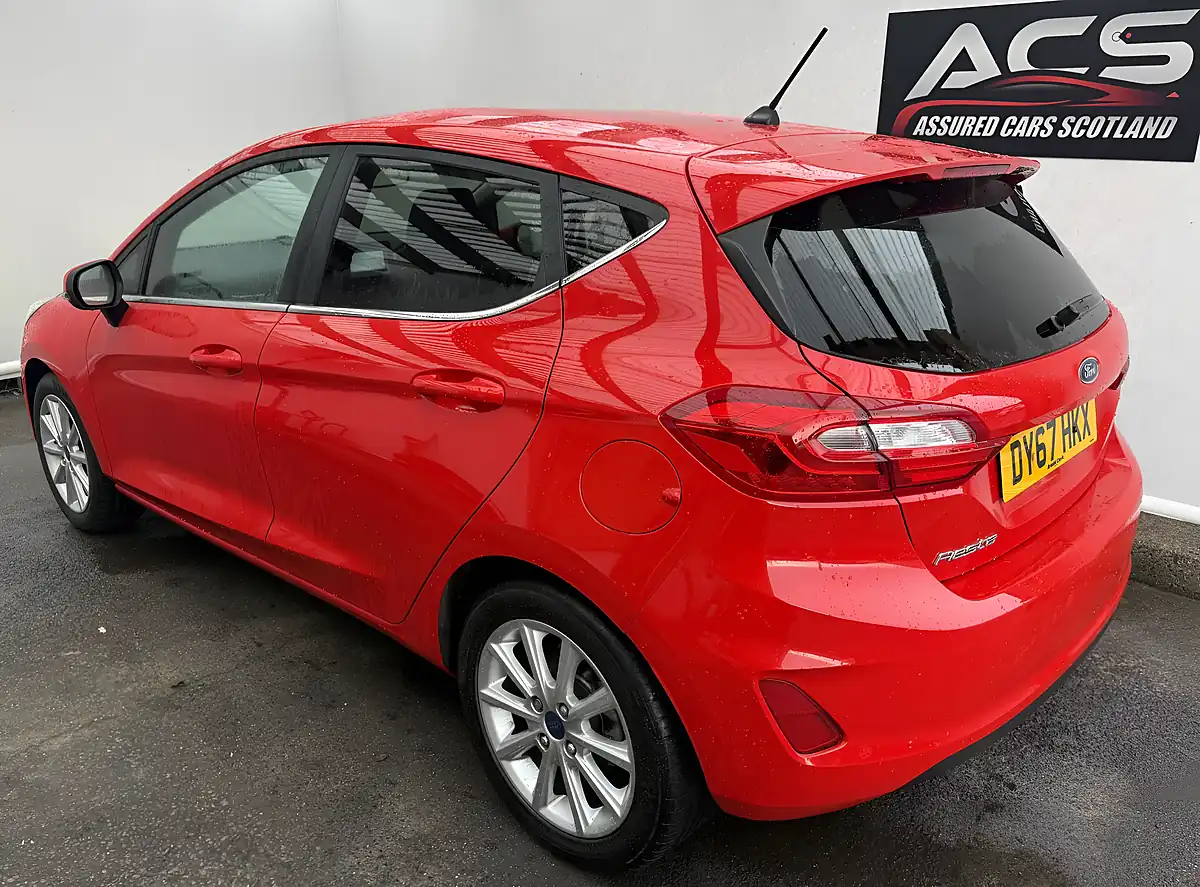 Used 2017 Ford Fiesta Titanium Red - Interior and Exterior details 4