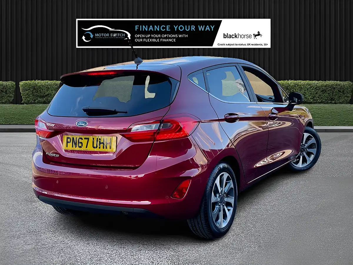 Used 2017 Ford Fiesta Titanium Red - Interior and Exterior details 10