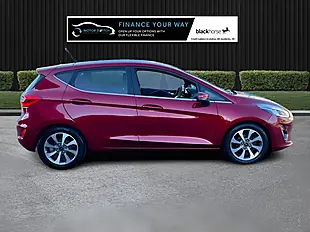 Used 2017 Ford Fiesta Titanium Red - Interior and Exterior details 11