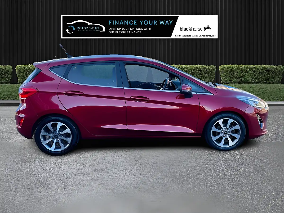 Used 2017 Ford Fiesta Titanium Red - Interior and Exterior details 11